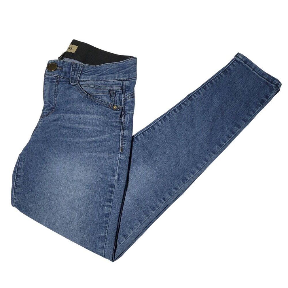 Democracy Absolution Skinny Jeans Womens Size 4 Low Rise Medium Wash Denim Pants